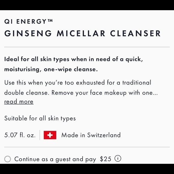 Beauty Pie Ginseng Micellar Cleanser - Picture 2 of 9